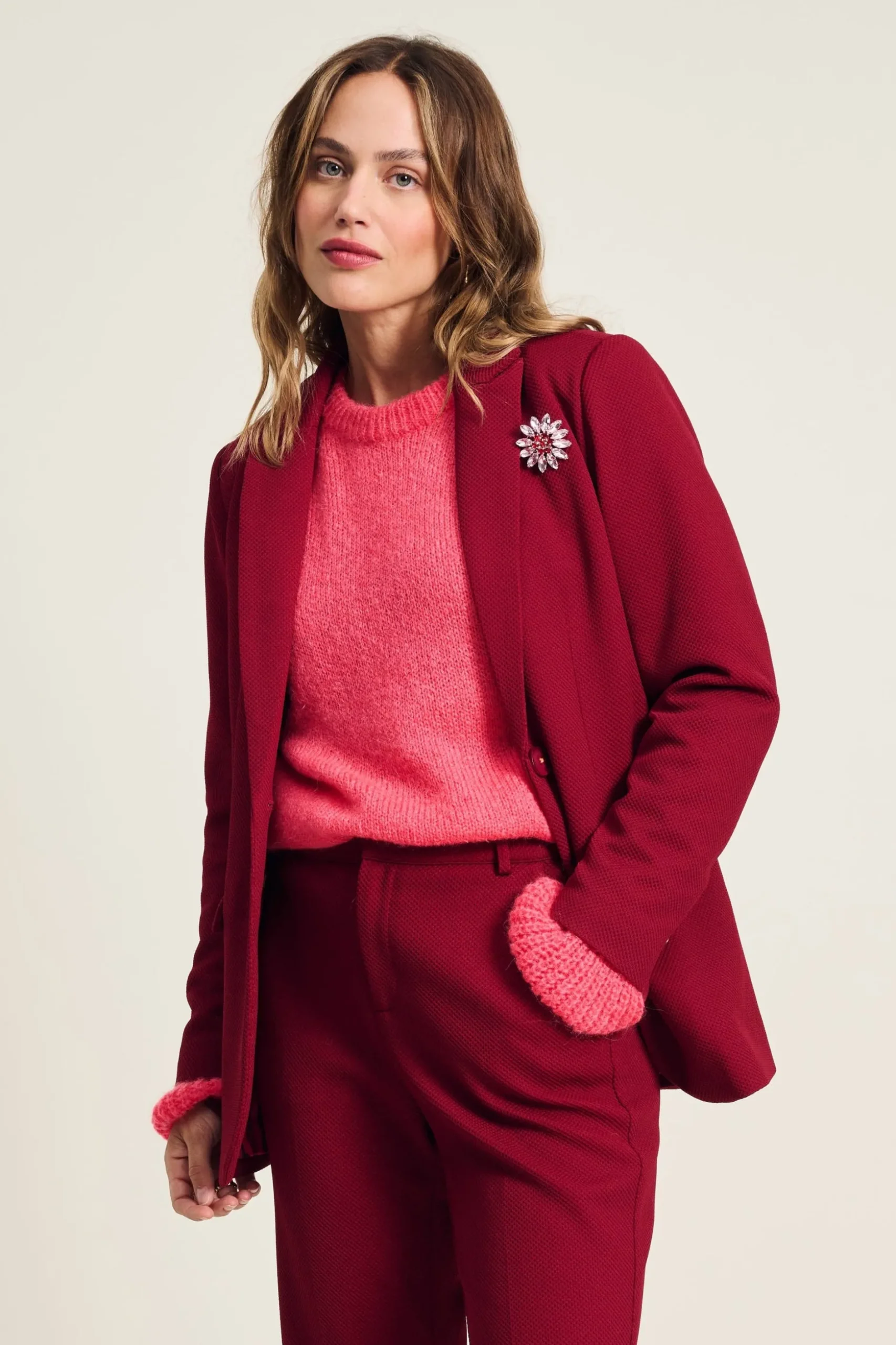BLAZER Burgundy Red