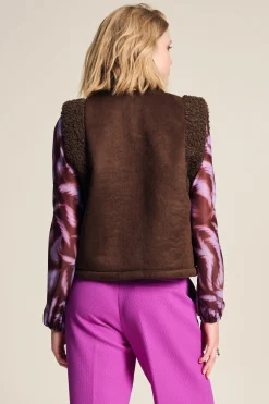 GILET Lammy Brown