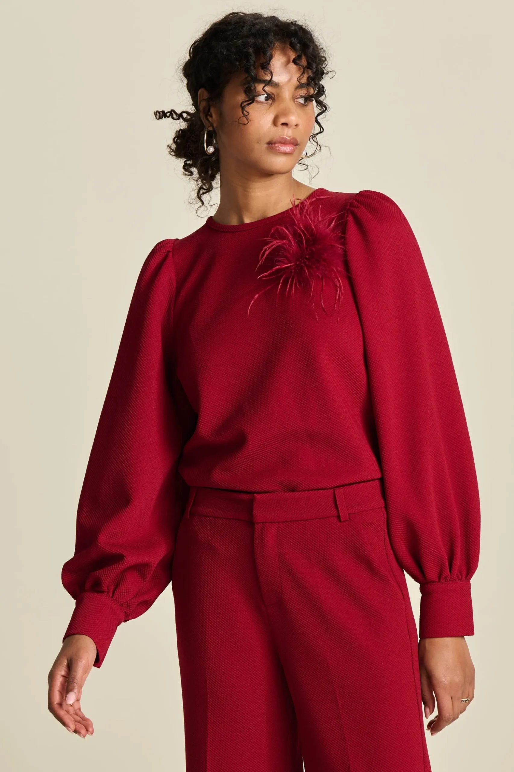 TOP Burgundy Red