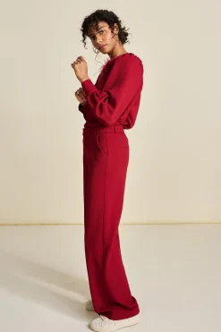 TOP Burgundy Red